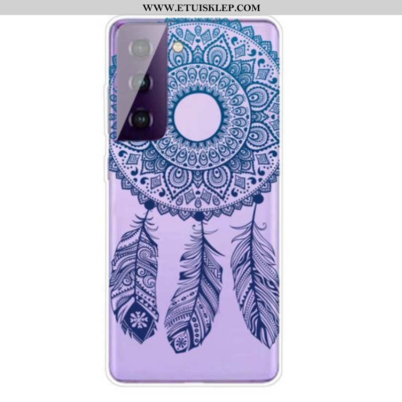 Etui do Samsung Galaxy S21 5G Mandala Z Pojedynczym Kwiatem